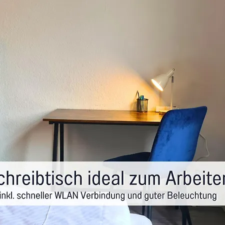 Schoene, Ruhige Stadtwohnung, Kueche, Smarttv, 1-5 Pers