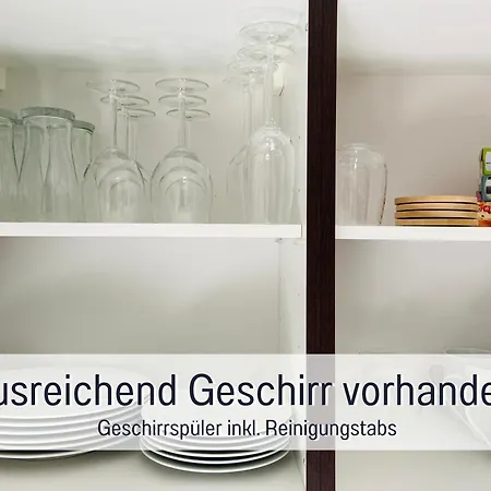 Schöne, Ruhige Stadtwohnung, Küche, Smarttv, 1-5 Pers