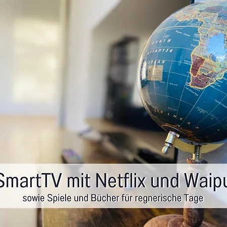 Schöne, Ruhige Stadtwohnung, Küche, Smarttv, 1-5 Pers Apartamento *