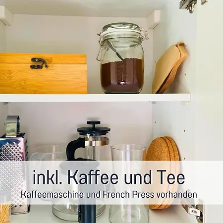 Schoene, Ruhige Stadtwohnung, Kueche, Smarttv, 1-5 Pers Apartmán *