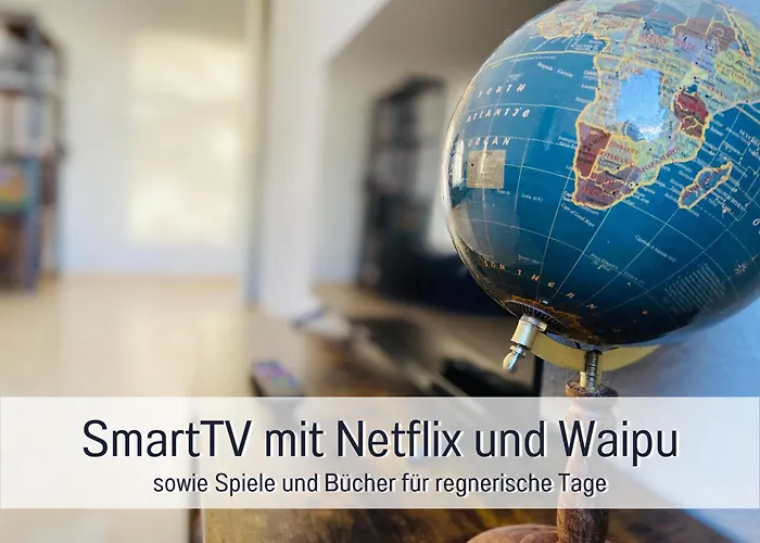 Schoene, Ruhige Stadtwohnung, Kueche, Smarttv, 1-5 Pers شقة *
